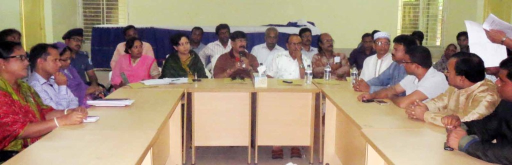 সিরাজদিখানে দূর্গাপুজা উপলক্ষে আইনশৃঙ্খলা সভা অনুষ্ঠিত