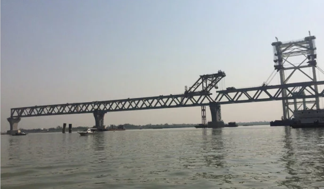 উঠল পদ্মা সেতুর তৃতীয় স্প্যান