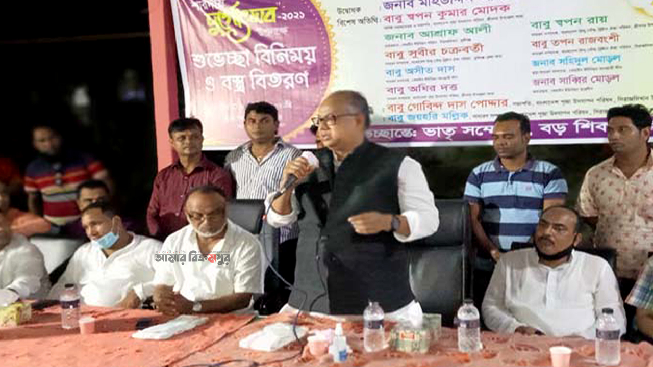 সরকার সাম্প্রদায়িক সম্প্রীতি সমুন্নত রাখতে বদ্ধপরিকর- মৃণাল কান্তি দাস