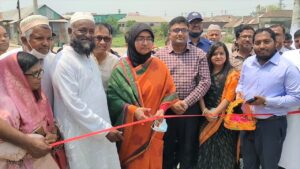 রিকাবিবাজারে ‘মুজিববর্ষ সড়ক ও লেক ভিউ মিনি পার্ক’ উদ্বোধন