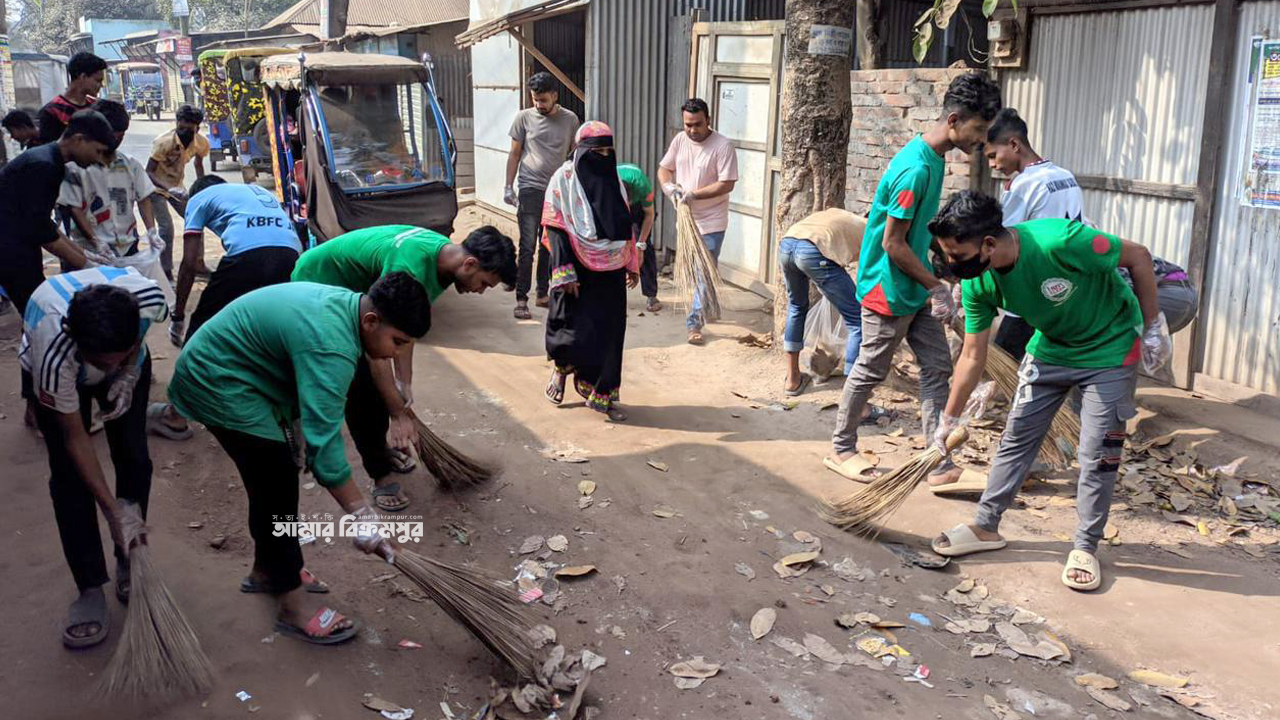 নবম প্রতিষ্ঠাবার্ষিকীতে মুন্সিগঞ্জের ২৫টি স্থান পরিষ্কার করল বিডি ক্লিন