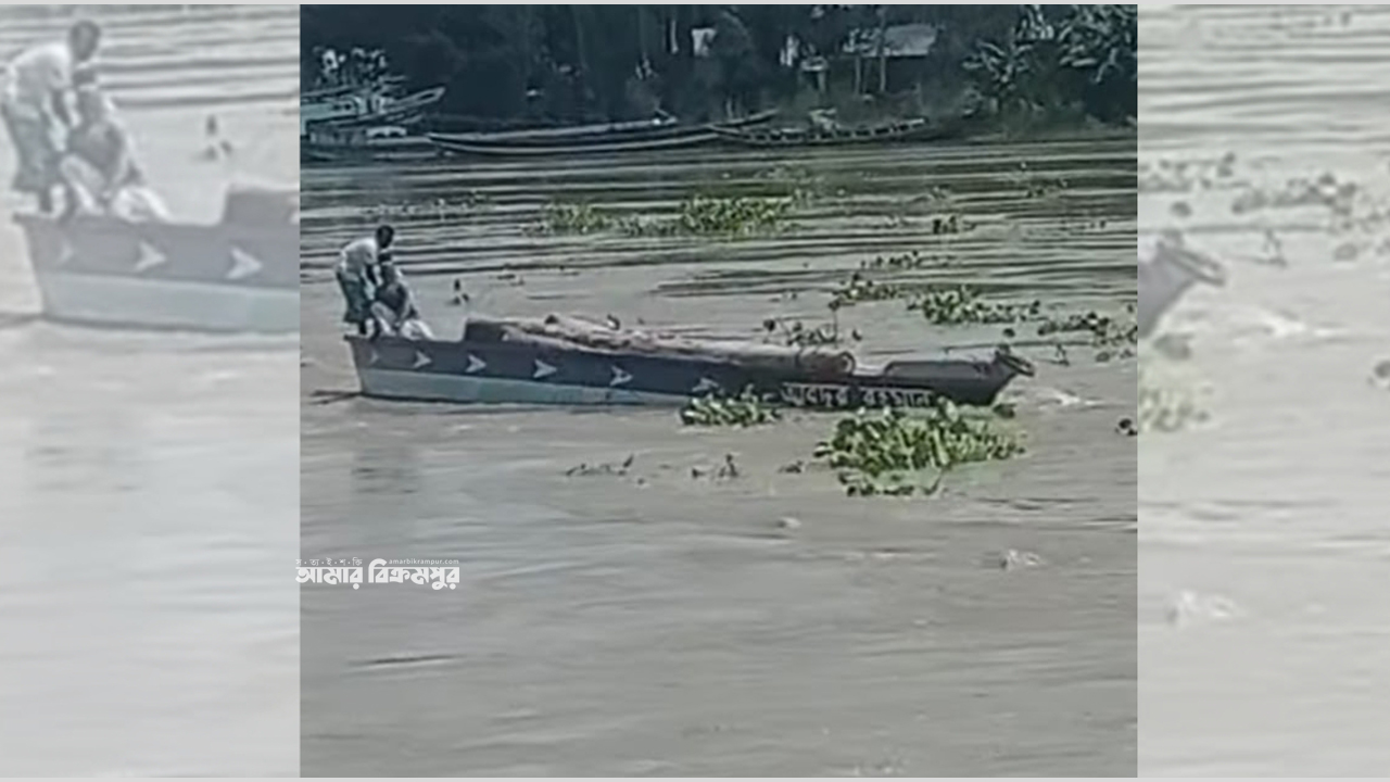 মুন্সিগঞ্জে পদ্মার প্রবল স্রোতে ট্রলারডুবি, মাঝিমাল্লাসহ ৩ জন উদ্ধার