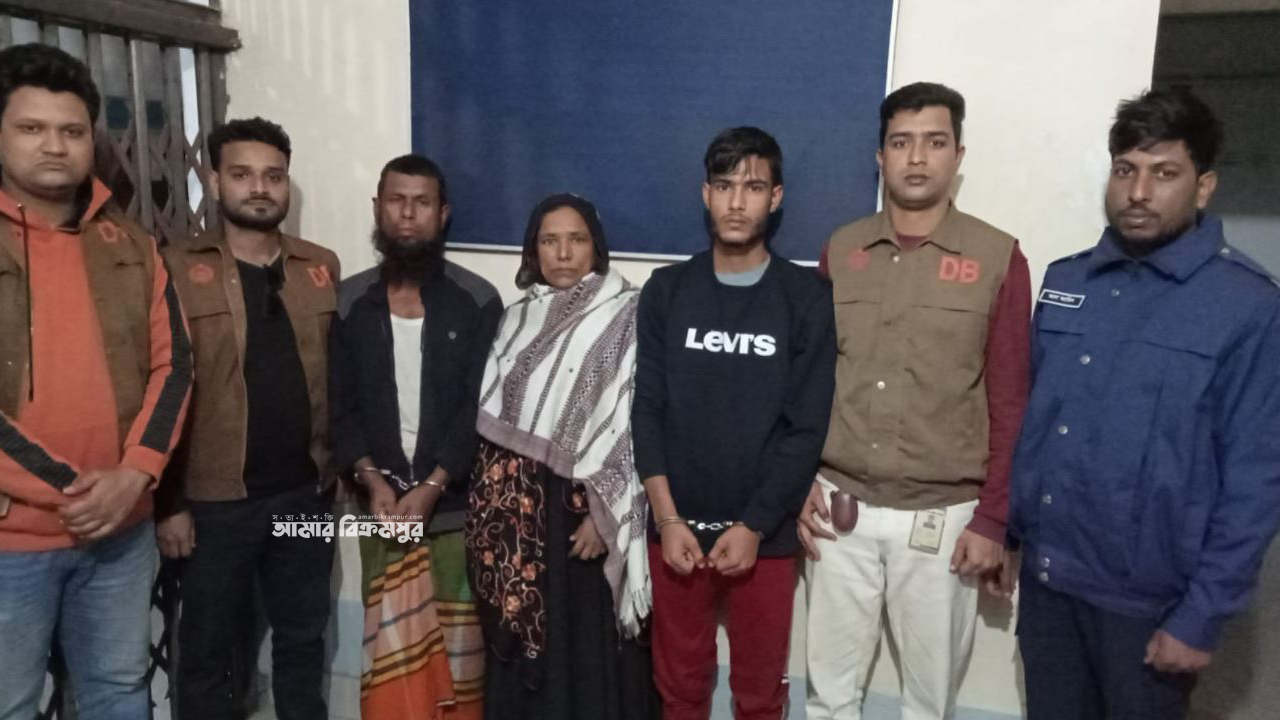 গজারিয়ায় আলোচিত জান্নাত হত্যা মামলার মূল আসামিসহ গ্রেপ্তার ৩