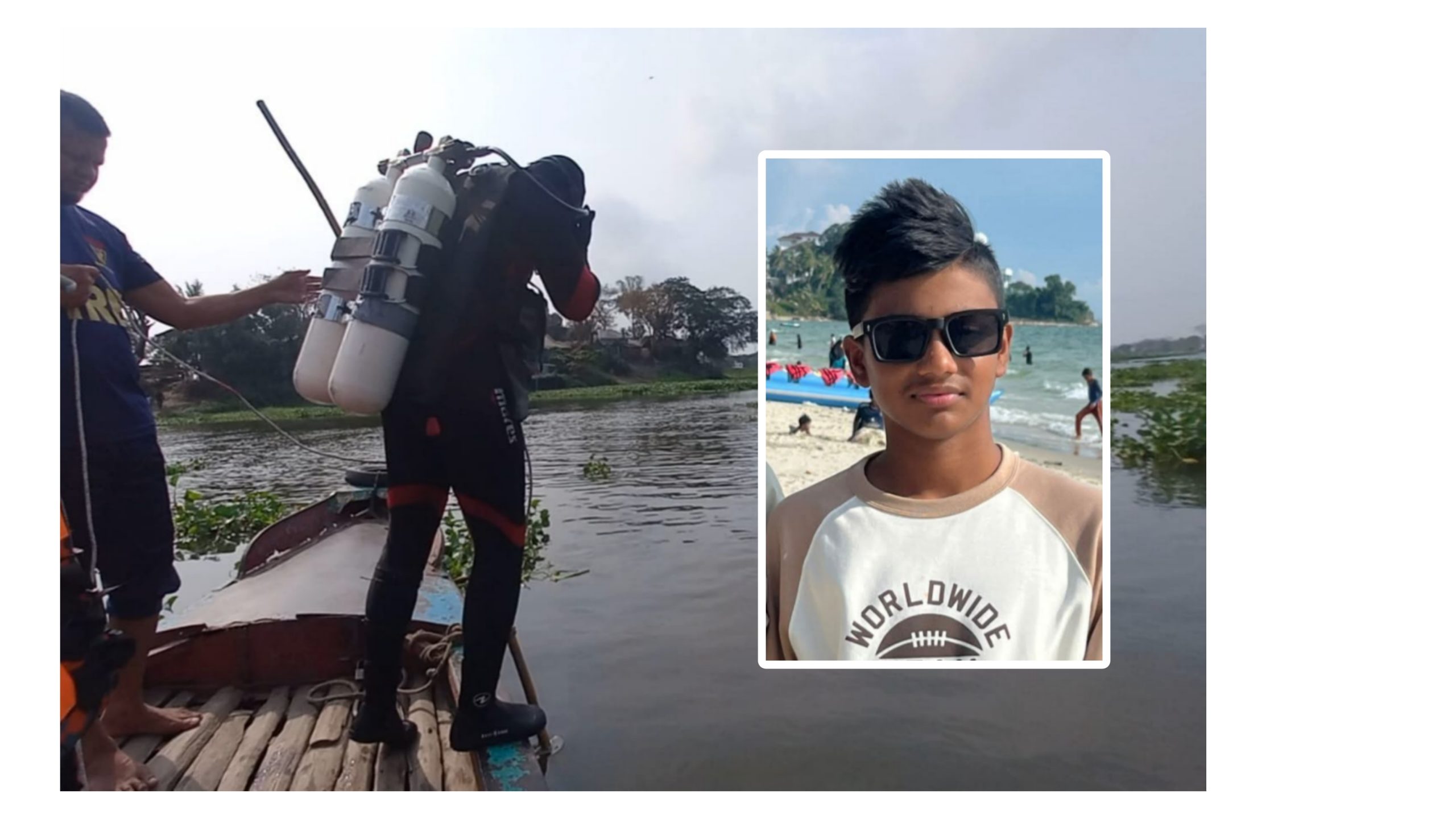 মুন্সিগঞ্জে নদীতে গোসলে নেমে নিখোঁজ স্কুল ছাত্রের মরদেহ উদ্ধার