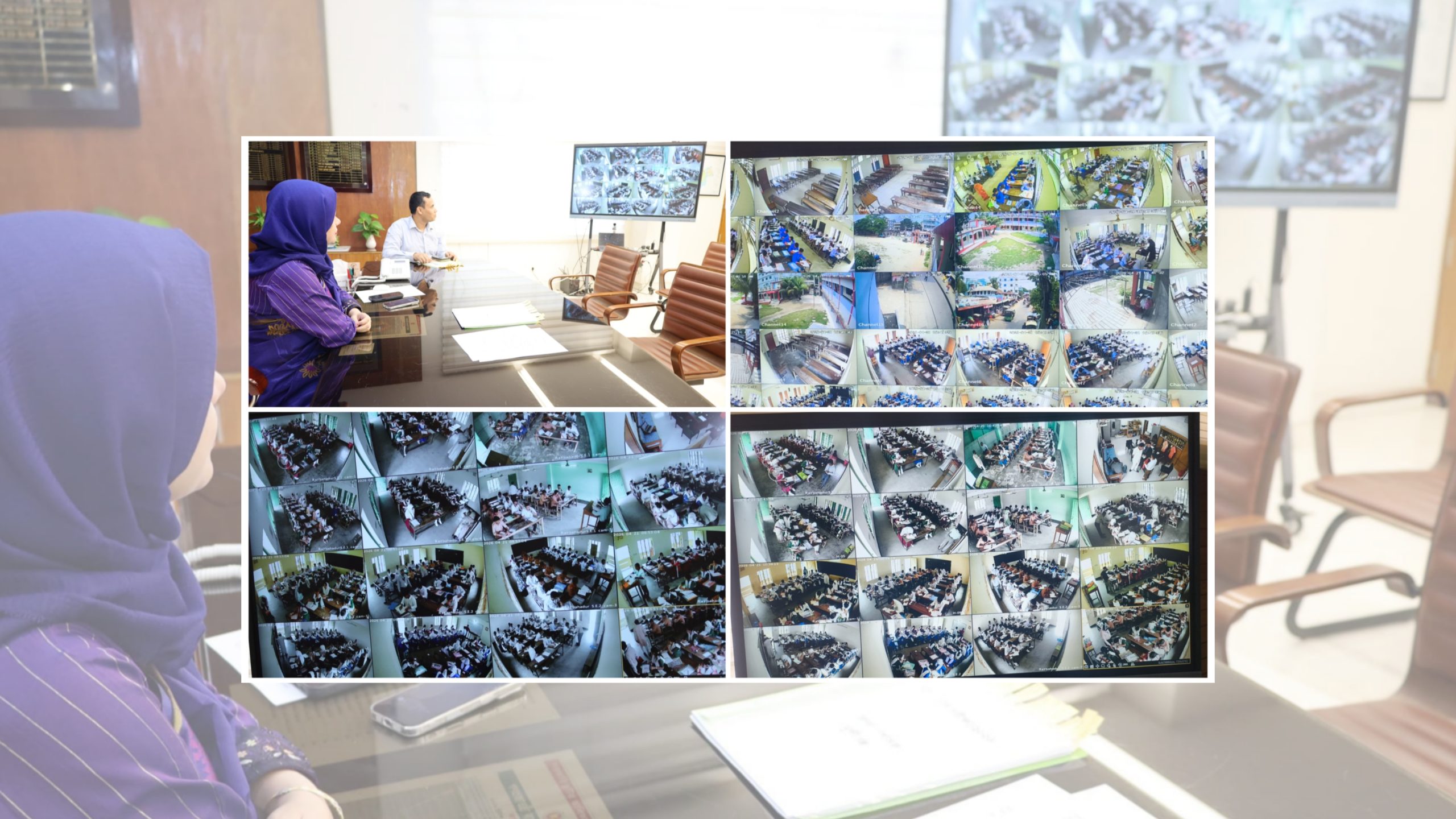 মুন্সিগঞ্জে এসএসসির প্রথম দিন অনুপস্থিত ১১৬ জন, সিসিটিভিতে ৩২ কেন্দ্রে নজরদারি