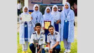 জেলা বিজ্ঞান মেলায় ‘ওয়েস্ট টু এনার্জি’ প্রজেক্টে শ্রেষ্ঠত্ব অর্জন কোলাপাড়া উচ্চ বিদ্যালয়ের