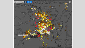 মেঘনা নদীর উপর দিয়ে আজ সারাদিন সকল নৌযান চলাচল বন্ধ রাখার আহবান