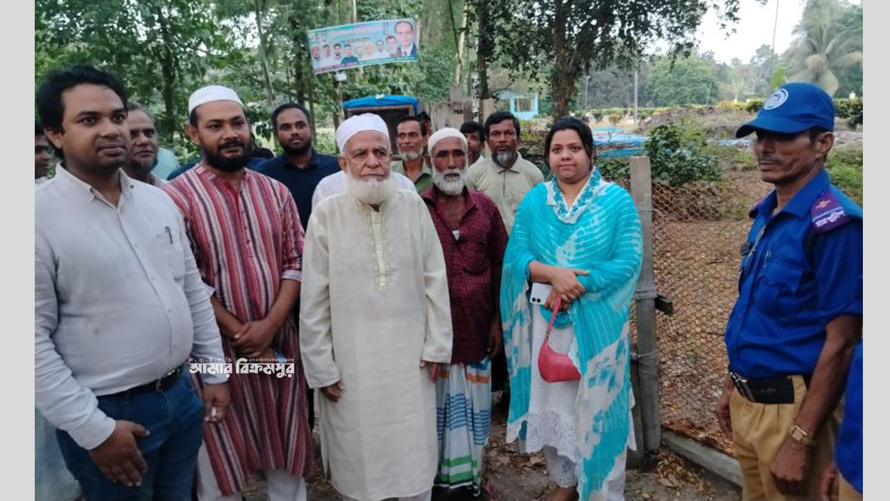 মুন্সিগঞ্জে বজ্রপাতে মৃত্যু: কবরস্থানে লাশ পাহারার দায়িত্ব নিলো উপজেলা প্রশাসন