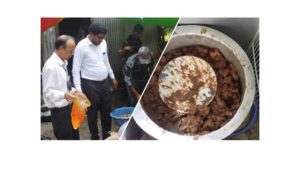 নোংরা পরিবেশে মোরগ পোলাও-কাচ্চি তৈরি করছিলো মুন্সিগঞ্জের হাজী দম বিরিয়ানি