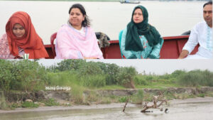দিঘীরপাড়ে নদীভাঙন এলাকা পরিদর্শনে জেলা প্রশাসক, প্রয়োজনীয় ব্যবস্থা গ্রহণের আশ্বাস