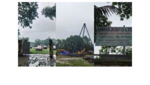 মুন্সিগঞ্জে মহাসড়কের পাশে গার্ড ও কর্মকর্তাদের বেঁধে ঠিকাদারি প্রতিষ্ঠানের মালামাল লুটের অভিযোগ