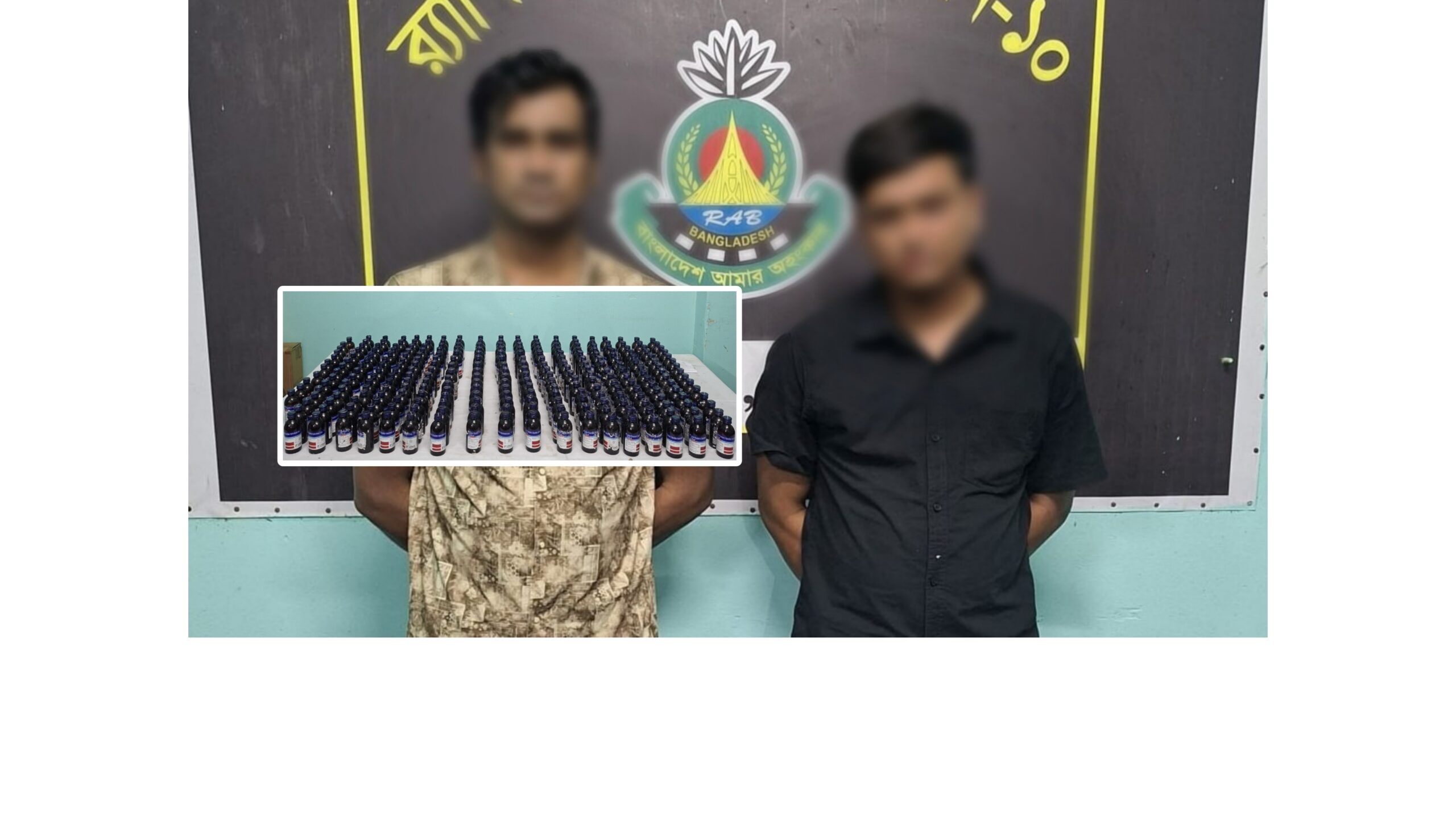 ছড়িয়ে পড়েছে অবৈধ সিরাপ ‘স্কাফ’, মুন্সিগঞ্জে প্রাইভেটকারে পাওয়া গেল ২৮১ বোতল