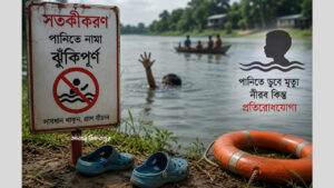 আজ বিশ্ব পানিতে ডুবে মৃত্যু প্রতিরোধ দিবস; মুন্সিগঞ্জে নদী-পুকুরে মৃত্যু প্রতিবছর বাড়ছেই