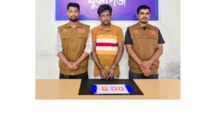 মুন্সিগঞ্জ সদরের নয়াগাঁও এলাকায় ডিবির অভিযানে ৬০০ পিস ইয়াবাসহ গ্রেপ্তার ১