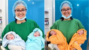মুন্সিগঞ্জে একইদিনে ভিন্ন দুই নারী জন্ম দিলেন এক জোড়া ছেলে, এক জোড়া মেয়ে